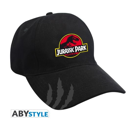 Jurassic-Park-Jurassic-Logo-schwarz-Kappe-1