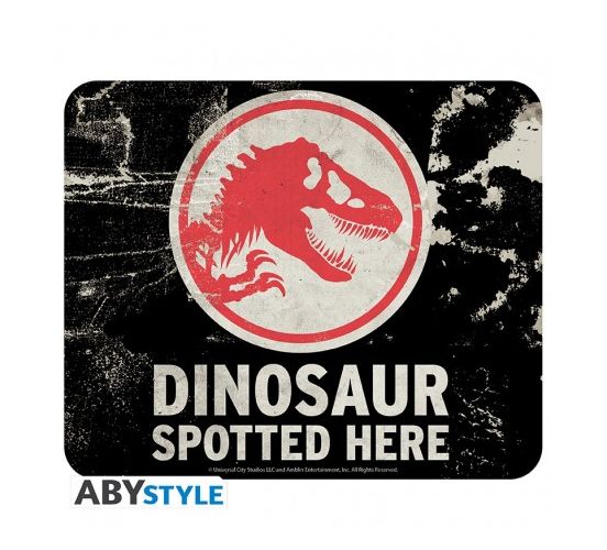 Jurassic-World-Achtung-Dinosaurier-Flexibles-Mauspad-1