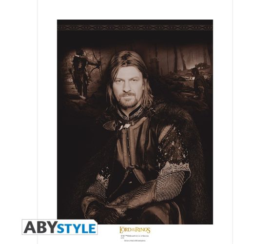 LORD-OF-THE-RINGS-Collector-Artprint-BOROMIR-50x40-1