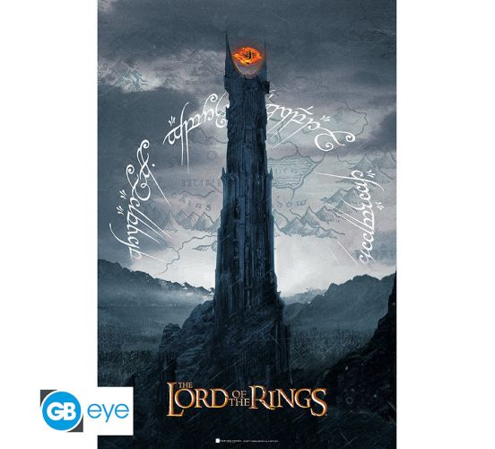 LORD-OF-THE-RINGS-Saurons-Turm-915x61cm-Poster-1