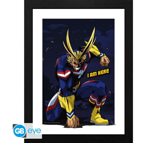 My-Hero-Academia-All-Might-30x40cm-Rahmenbild-1