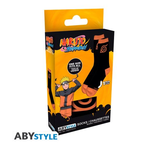 NARUTO-SHIPPUDEN-Socks-Black-Orange-Konoha-1 NARUTO-SHIPPUDEN-Socks-Black-Orange-Konoha-1