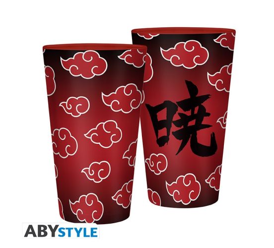 Naruto-Shippuden-Akatuski-400ml-Glas-1 Naruto-Shippuden-Akatuski-400ml-Glas-1