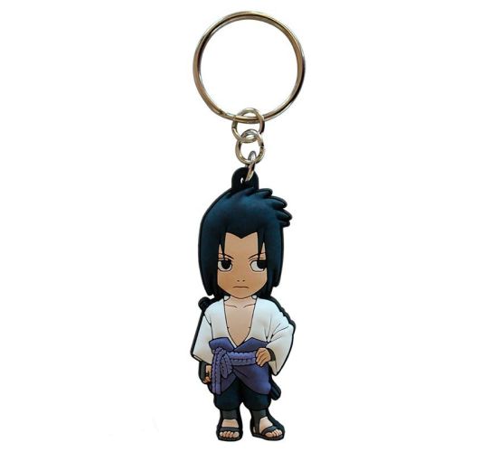 Naruto-Shippuden-Sasuke-Uchiha-PVC-Schluesselanhaenger-1