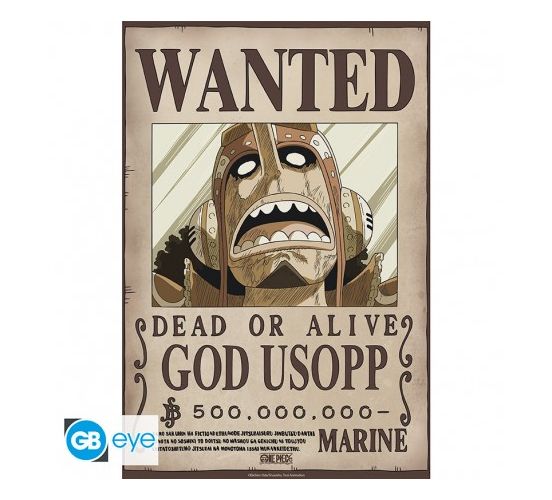 ONE-PIECE-Poster-Chibi-52x38-Wanted-Usopp-Wano-1 ONE-PIECE-Poster-Chibi-52x38-Wanted-Usopp-Wano-1