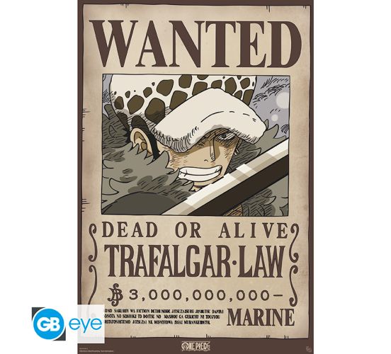 ONE-PIECE-Poster-Maxi-915x61-Wanted-Law-Wano-1