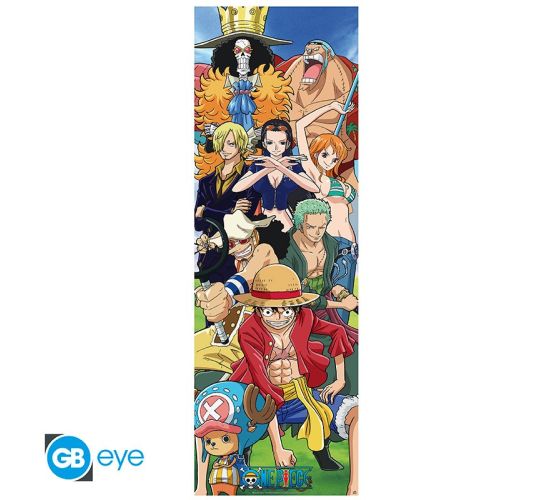 One-Piece-Crew-53x158cm-Tuerposter-1