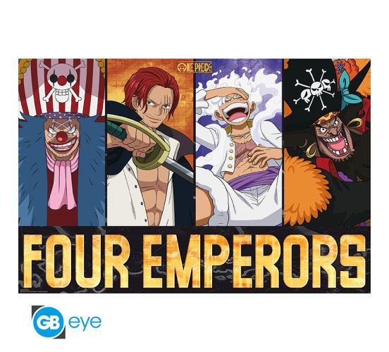 One-Piece-Die-Vier-Kaiser-Maxi-915x61cm-Poster-1