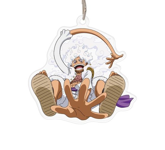 One-Piece-Luffy-Gear-5-Acryl-6cm-Schluesselanhaenger-1