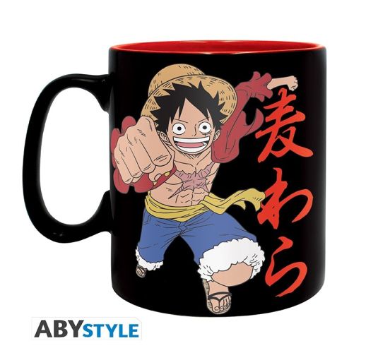 One-Piece-Luffy-Skull-460ml-Tasse-1