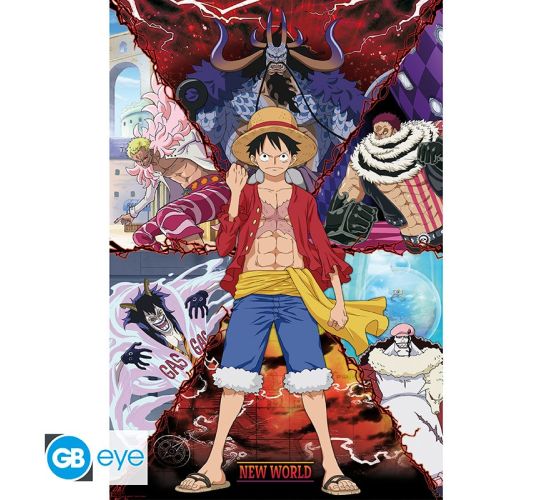 One-Piece-Luffy-vs-Neue-Welt-915x61cm-Maxi-Poster-1 One-Piece-Luffy-vs-Neue-Welt-915x61cm-Maxi-Poster-1