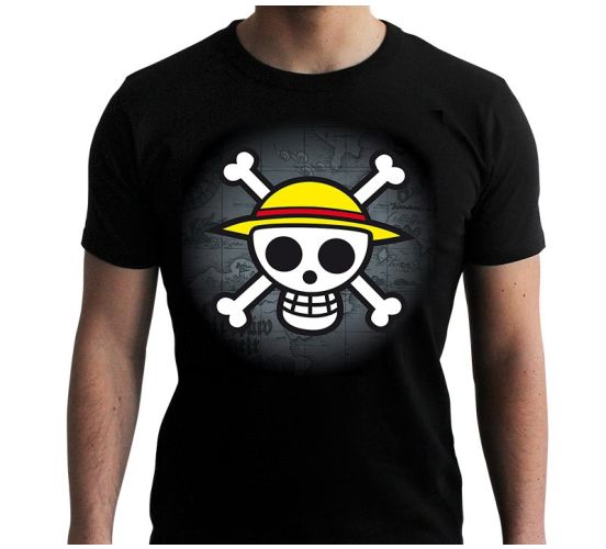 One-Piece-Skull-Map-T-Shirt-1 One-Piece-Skull-Map-T-Shirt-1