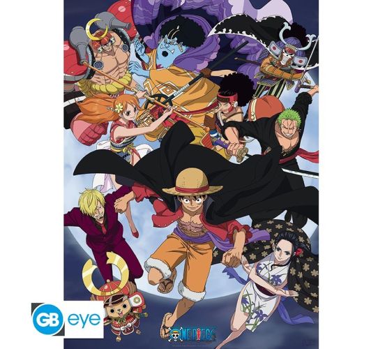 One-Piece-Wano-Raid-52x38cm-Chibi-Poster-1