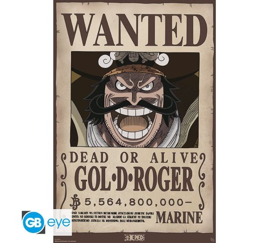One-Piece-Wanted-Gol-D-Roger-915x61cm-Poster-1 One-Piece-Wanted-Gol-D-Roger-915x61cm-Poster-1