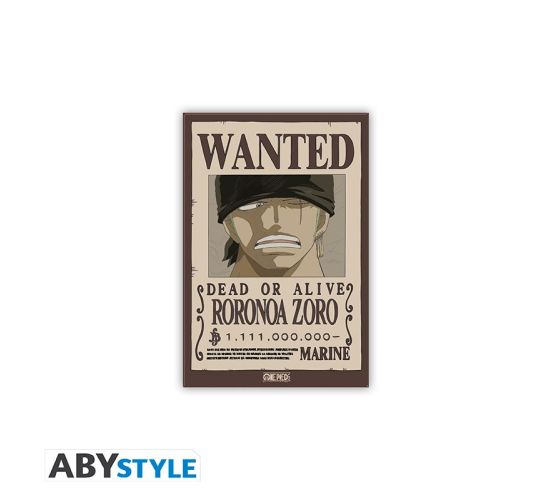 One-Piece-Wanted-Zoro-55x8cm-Magnet-1 One-Piece-Wanted-Zoro-55x8cm-Magnet-1