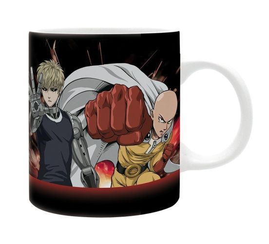 One-Punch-Man-Saitama-Genos-320ml-Tasse-1