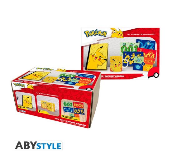 Pokemon-A5-Notizbuch-Tasse-Postkarten-Geschenkset-1 Pokemon-A5-Notizbuch-Tasse-Postkarten-Geschenkset-1