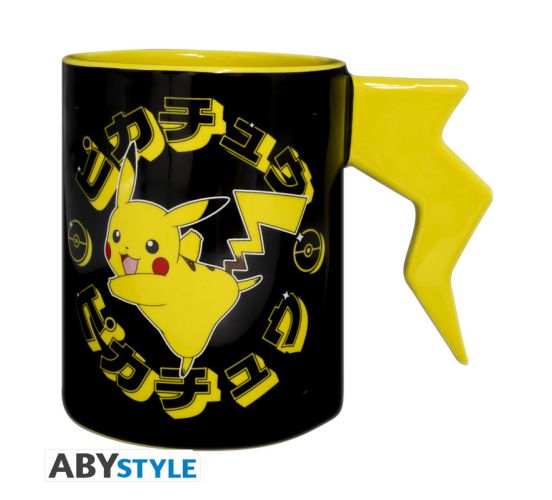 Pokemon-Pikachu-Donnerblitz-3D-460ml-Tasse-1