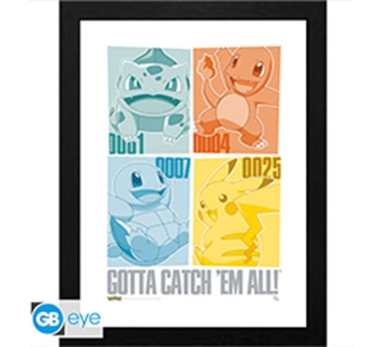 Pokemon-Pikachu-Kanto-Starter-30x40cm-Bilderrahmen-1 Pokemon-Pikachu-Kanto-Starter-30x40cm-Bilderrahmen-1