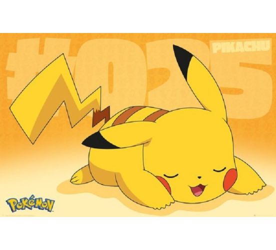 Pokemon-Pikachu-schlaeft-915x61-Poster-1