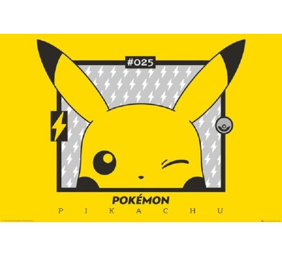 Pokemon-Pikachu-zwinkert-915x61-Poster-1