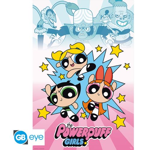 Powerpuff-Girls-Maedchen-vs-Boesewichte-915x61cm-Maxi-Poster