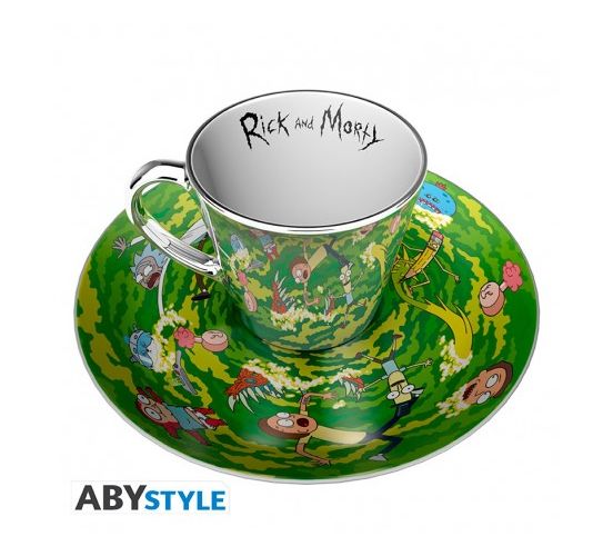 RICK-AND-MORTY-Mirror-mug-plate-set-Portal-1 RICK-AND-MORTY-Mirror-mug-plate-set-Portal-1
