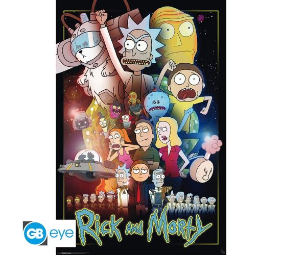 RICK-AND-MORTY-Poster-Maxi-915x61-Wars-1