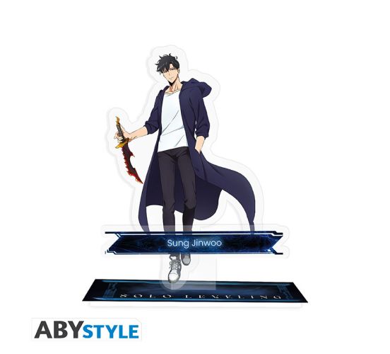 Solo-Leveling-Jinwoo-Acryl-10cm-Acrylfigur-1