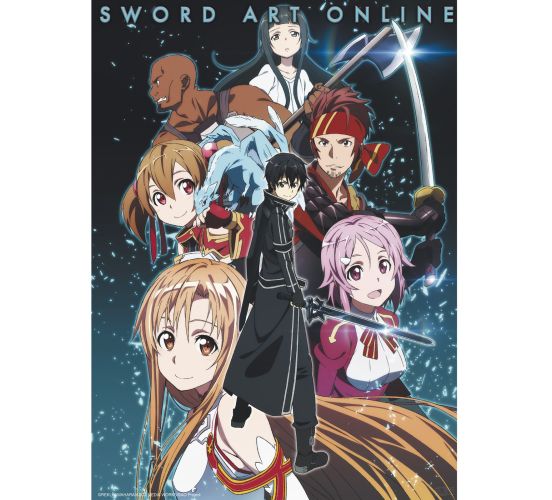 Sword-Art-Online-Party-Members-52x38-Chibi-Poster-1 Sword-Art-Online-Party-Members-52x38-Chibi-Poster-1