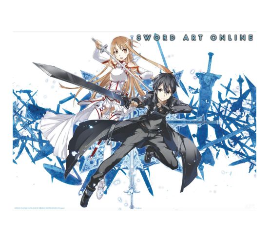 Swort-Art-Online-Asuna-und-Kirito-2-52x38-Chibi-Poster-1