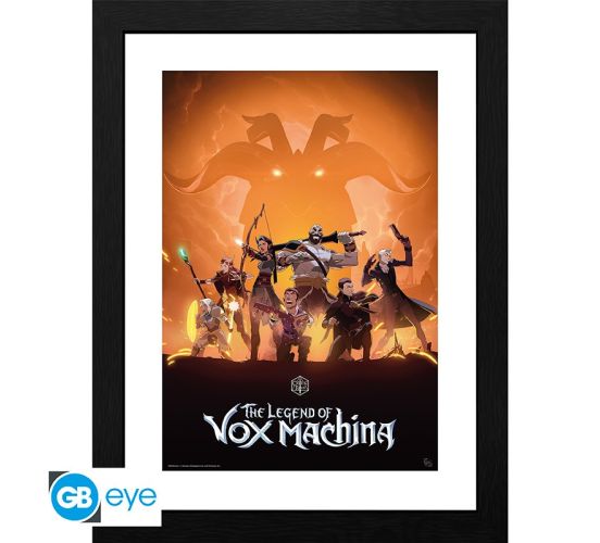 The-Legend-of-Vox-Machina-Key-Art-30x40cm-Bilderrahmen-1
