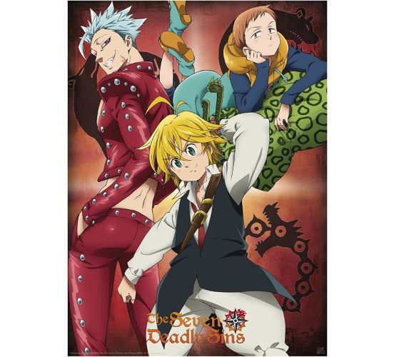 The-Seven-Deadly-Sins-Ban-King-Meliodas-52x38-Chibi-Poster-1