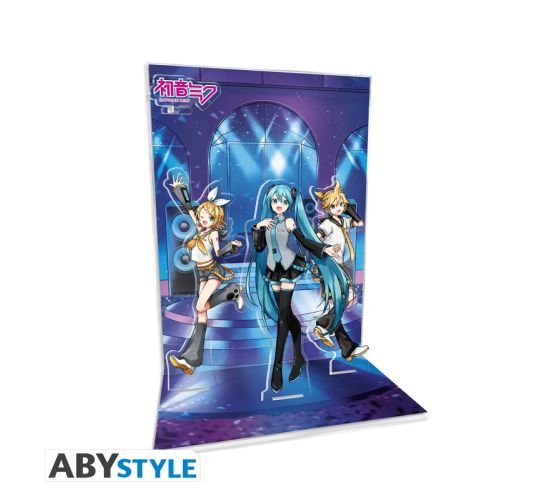 Vocaloid-Hatsune-Miku-Freunde-Acryl-Diorama-Aufsteller-1