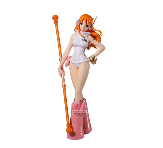 Wave-128-One-Piece-Nami-Egghead-Ver-The-Shukko-16cm-PVC-Stat Wave-128-One-Piece-Nami-Egghead-Ver-The-Shukko-16cm-PVC-Stat