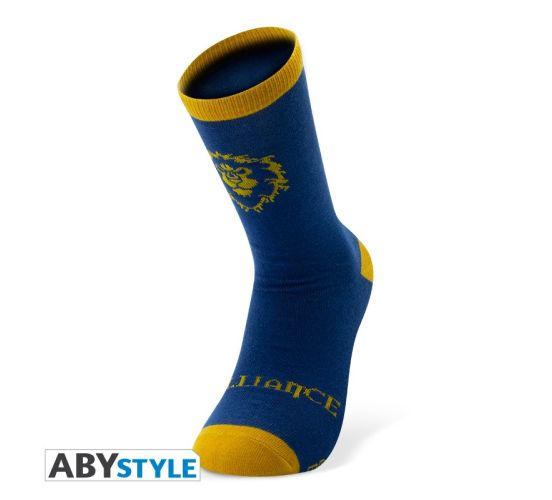 World-of-Warcraft-Allianz-Blau-Gelb-Socken-1