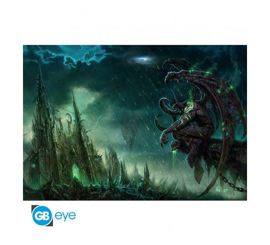 World-of-Warcraft-Illidan-Stormrage-915x61-Poster-1