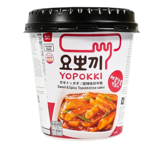 Yopokki-Ricecake-Cup-Sweet-Spicy-140g-Snack-1