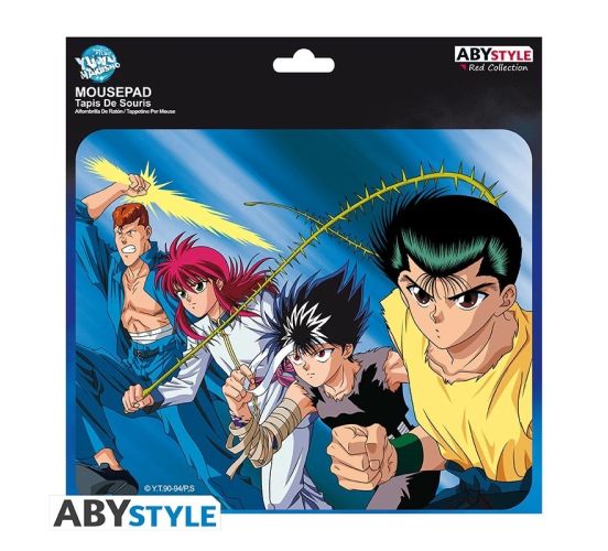 Yu-Yu-Hakusho-Gruppe-Flexibles-Mauspad-1 Yu-Yu-Hakusho-Gruppe-Flexibles-Mauspad-1
