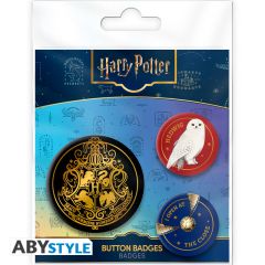 Harry Potter - Hogwarts - Badge Pack - Buttons