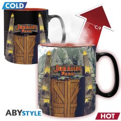 Jurassic Park - Gate - Wärmewechsel - 460ml Tasse