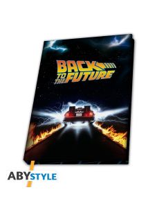 Back to the Future - DeLorean - A5 Notizbuch