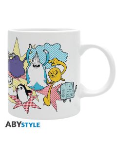 Adventure Time - Halftone Characters - 320ml Tasse