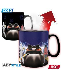 Back to the Future - Zeitmaschine - Wärmewechsel - 460ml Tasse