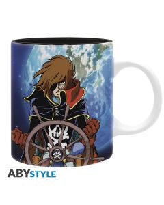 Captain Harlock - Harlock und Schiff - 320ml Tasse