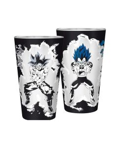 Dragon-Ball-Super-Son-Goku-Vegeta-400ml-Glas-1