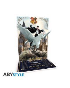 Harry Potter - Harry & Buck in Hogwarts - 15.5cm Acrylfigur