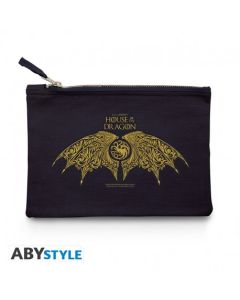 House of the Dragon - Drache - Kosmetiktasche Blau
