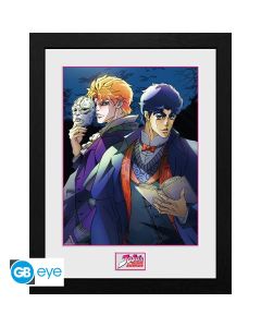 Jojos-Bizarre-Adventure-Maske-30x40cm-Rahmenbild-1
