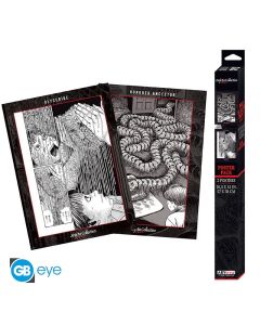 Junji-Ito-Collection-Artworks-Chibi-Poster-Set-52x38-Chibi-P